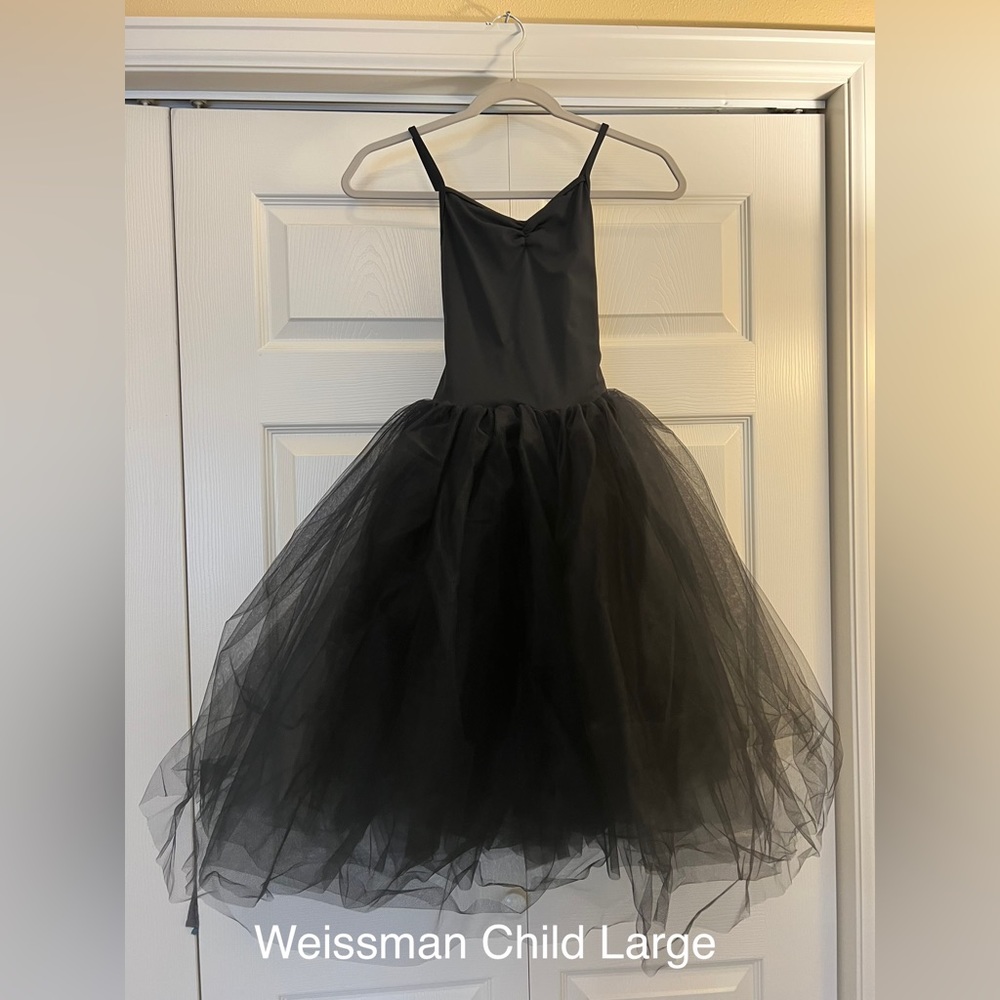 Black ballet costume